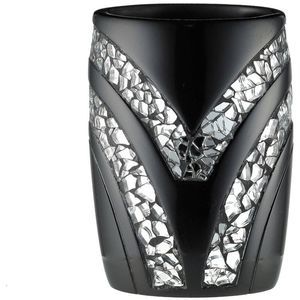 Popular Bath Sinatra Black Collection Bathroom Tumbler